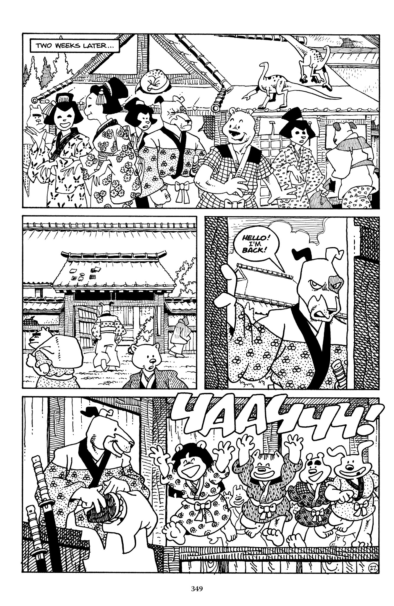 Read online The Usagi Yojimbo Saga comic -  Issue # TPB 1 - 342