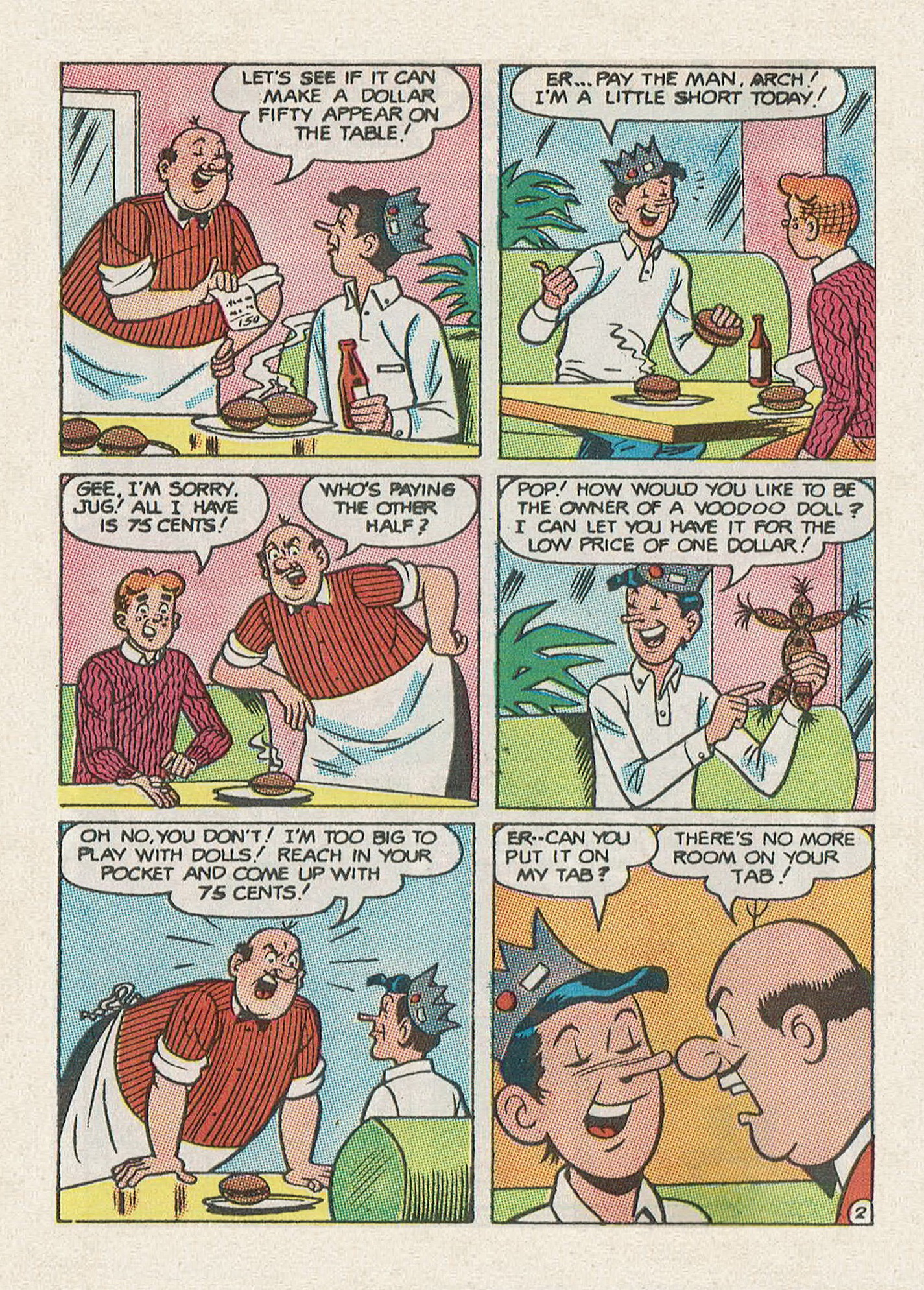 Read online Jughead Jones Comics Digest comic -  Issue #59 - 30