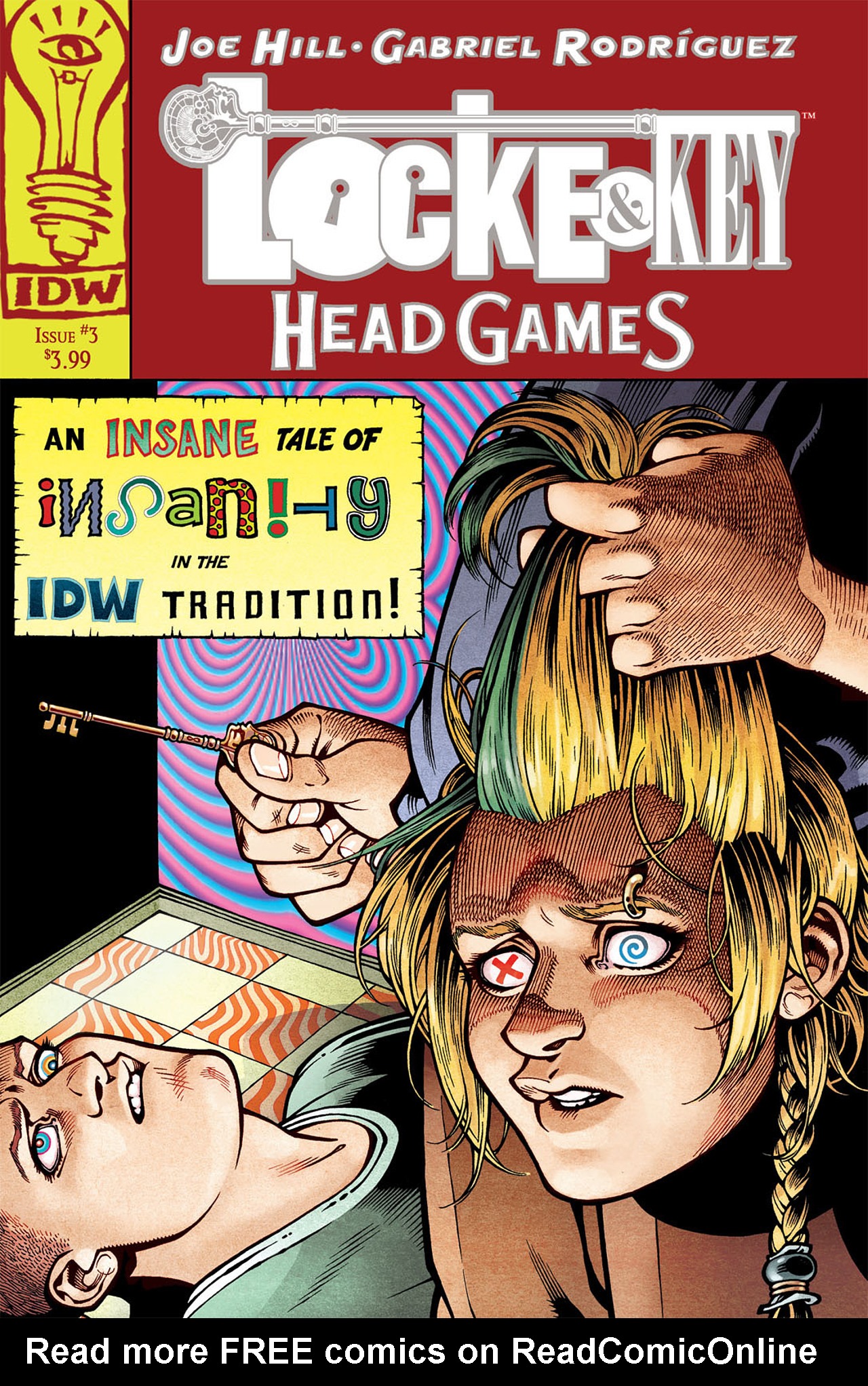 Read online Locke & Key: Head Games comic -  Issue #3 - 1