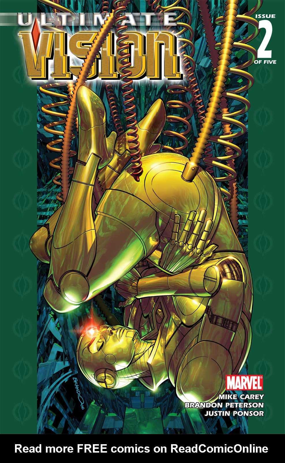 Read online Ultimate Vision comic -  Issue #2 - 2