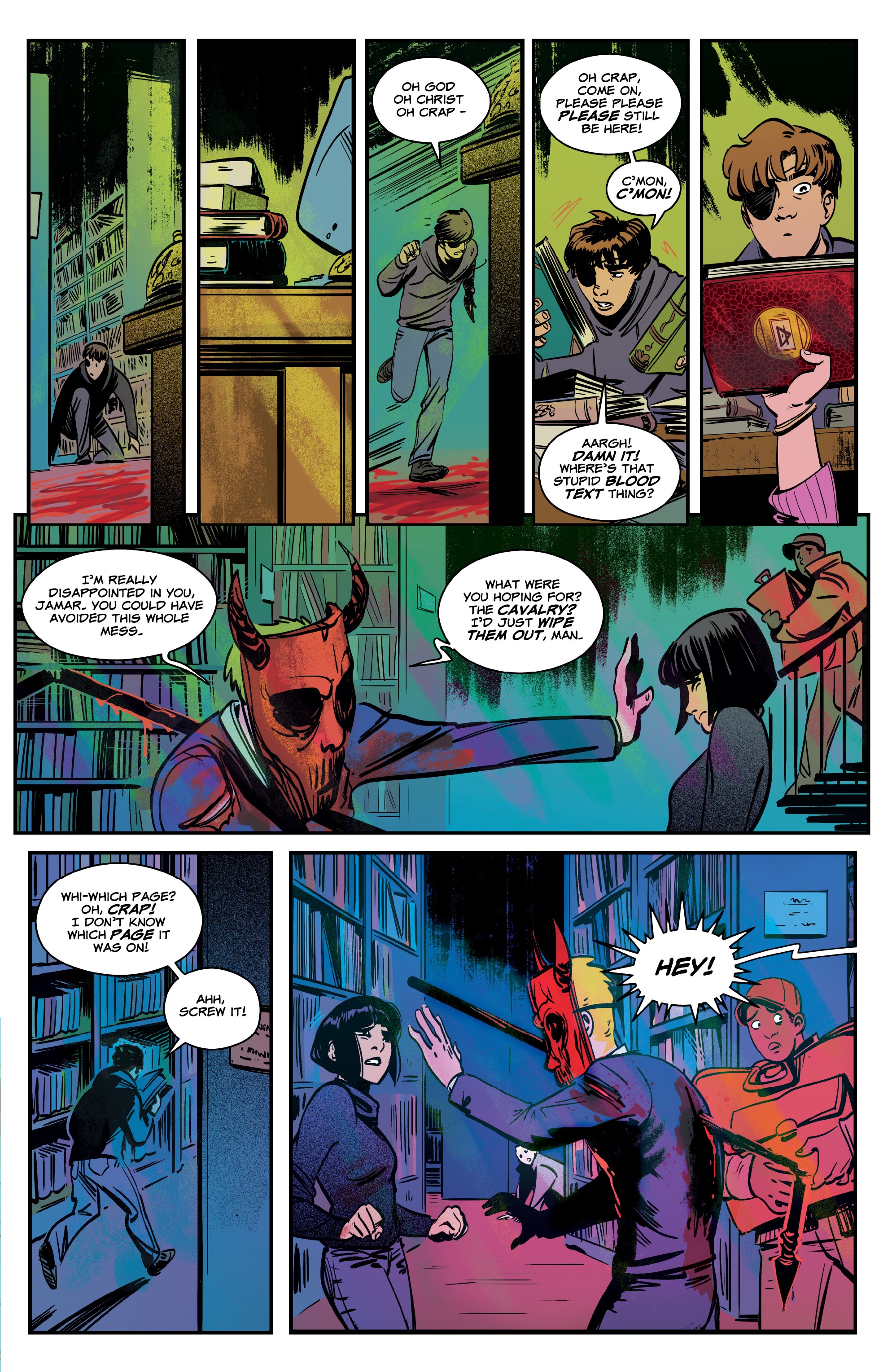 Read online Blackwood: The Mourning After comic -  Issue # _TPB - 95