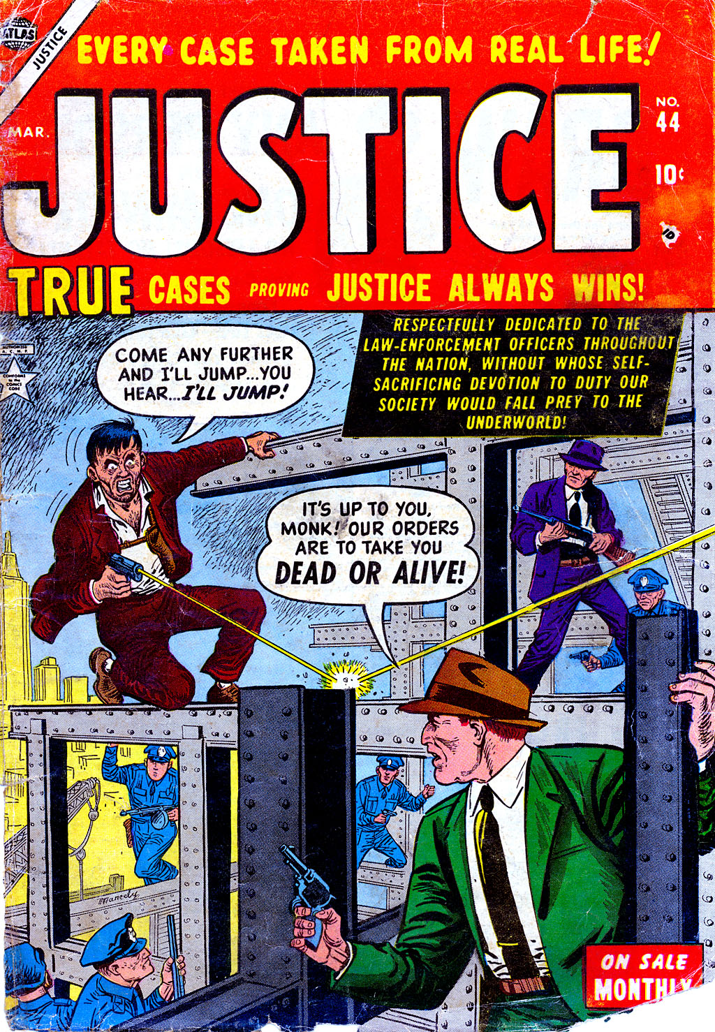 Read online Justice (1947) comic -  Issue #44 - 1