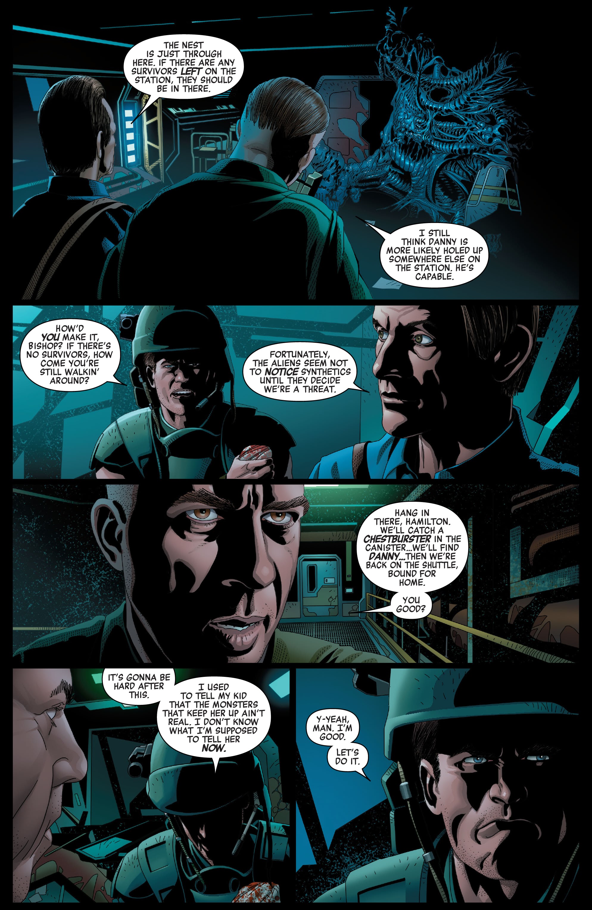 Read online Alien (2021) comic -  Issue #4 - 5