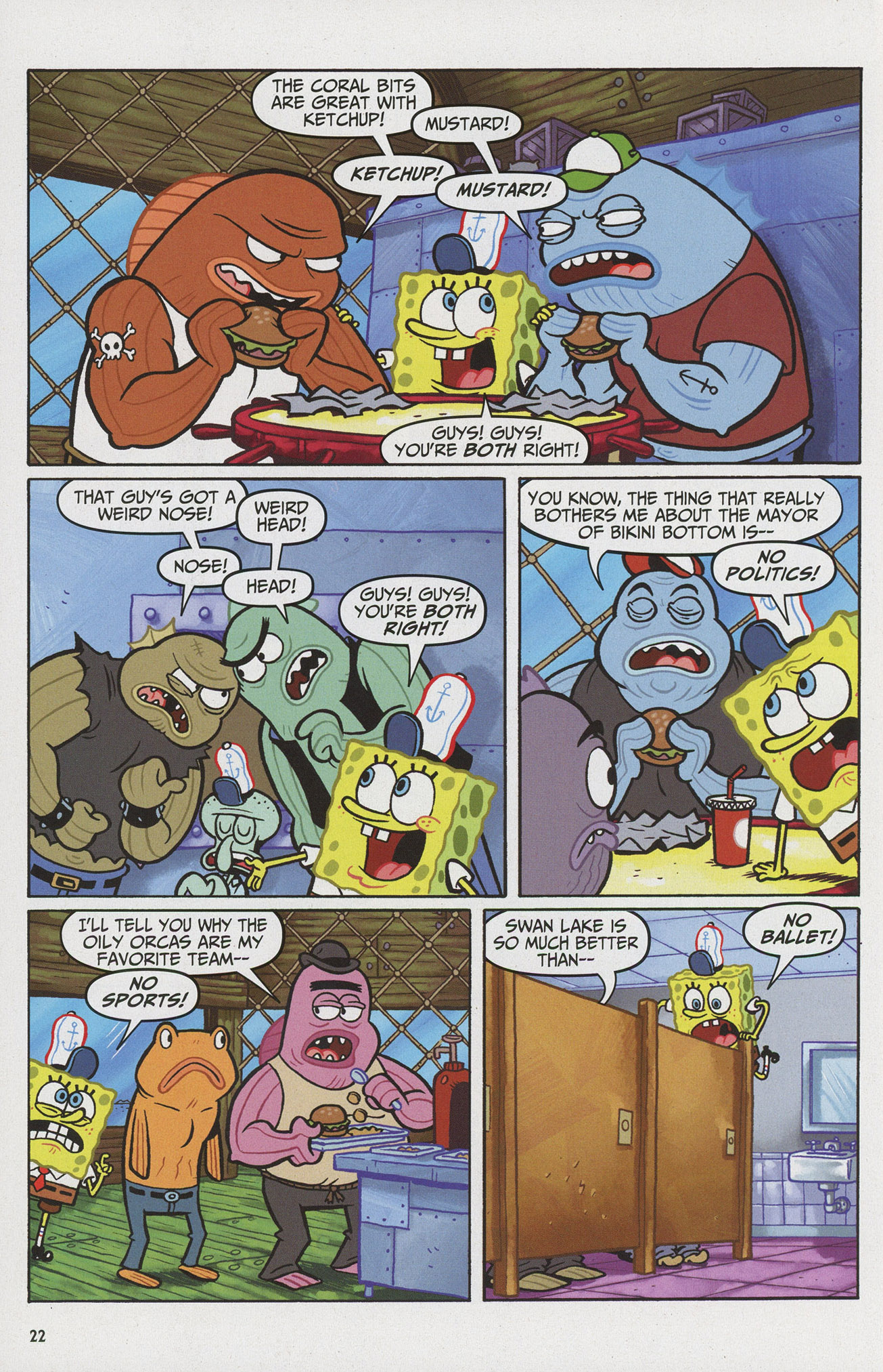 Read online SpongeBob Comics comic -  Issue #12 - 23