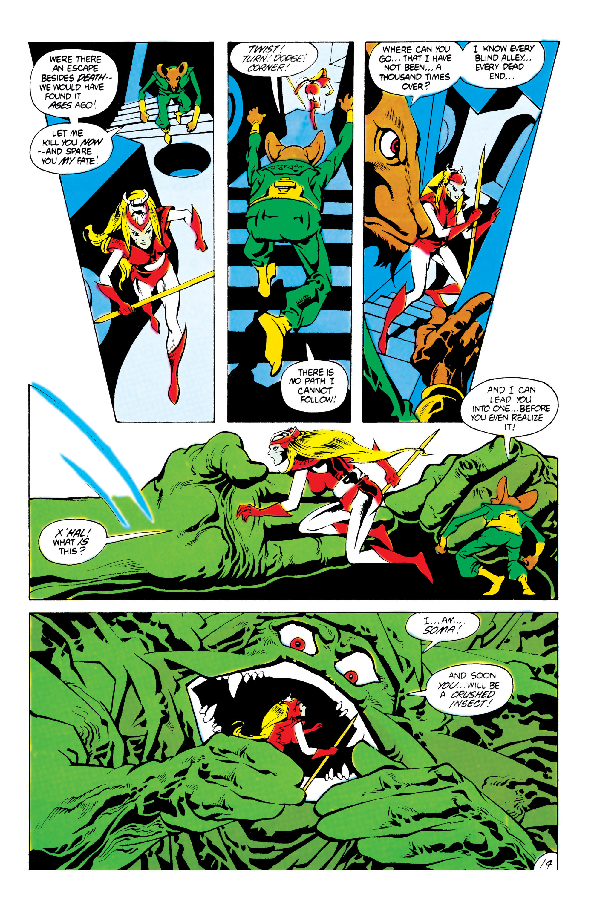 Read online The Omega Men (1983) comic -  Issue #16 - 15