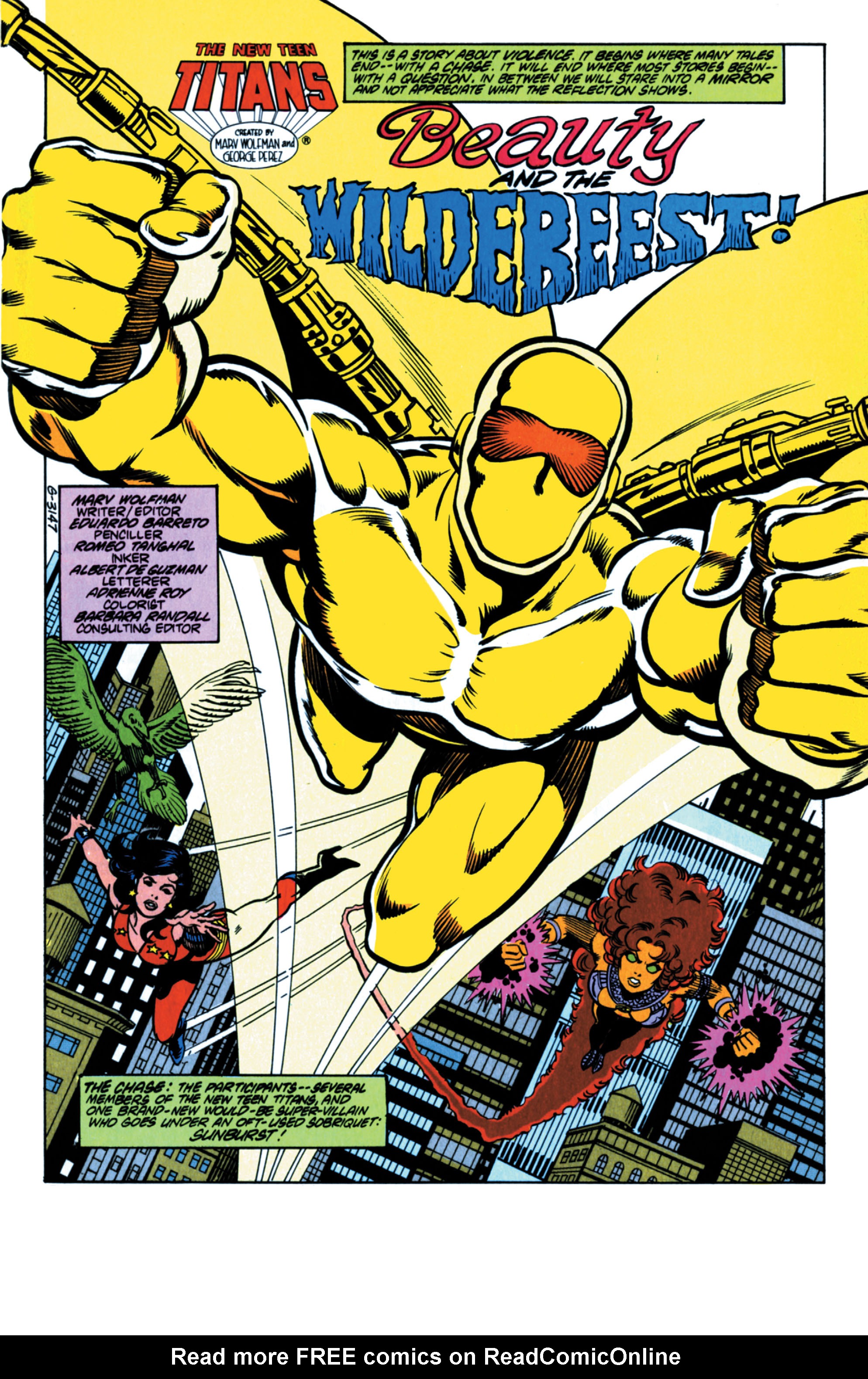Read online The New Teen Titans (1984) comic -  Issue #36 - 2