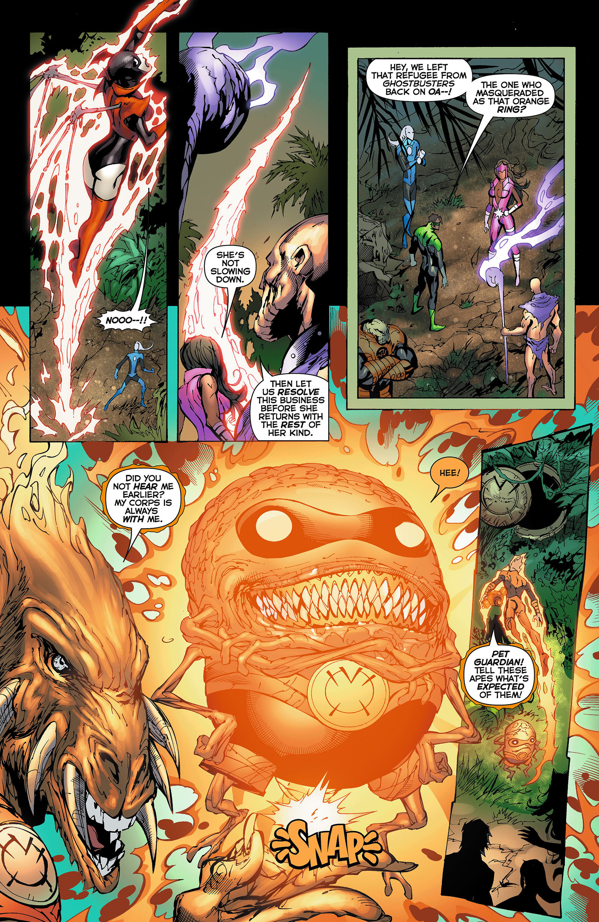 Read online Green Lantern: New Guardians comic -  Issue #4 - 16