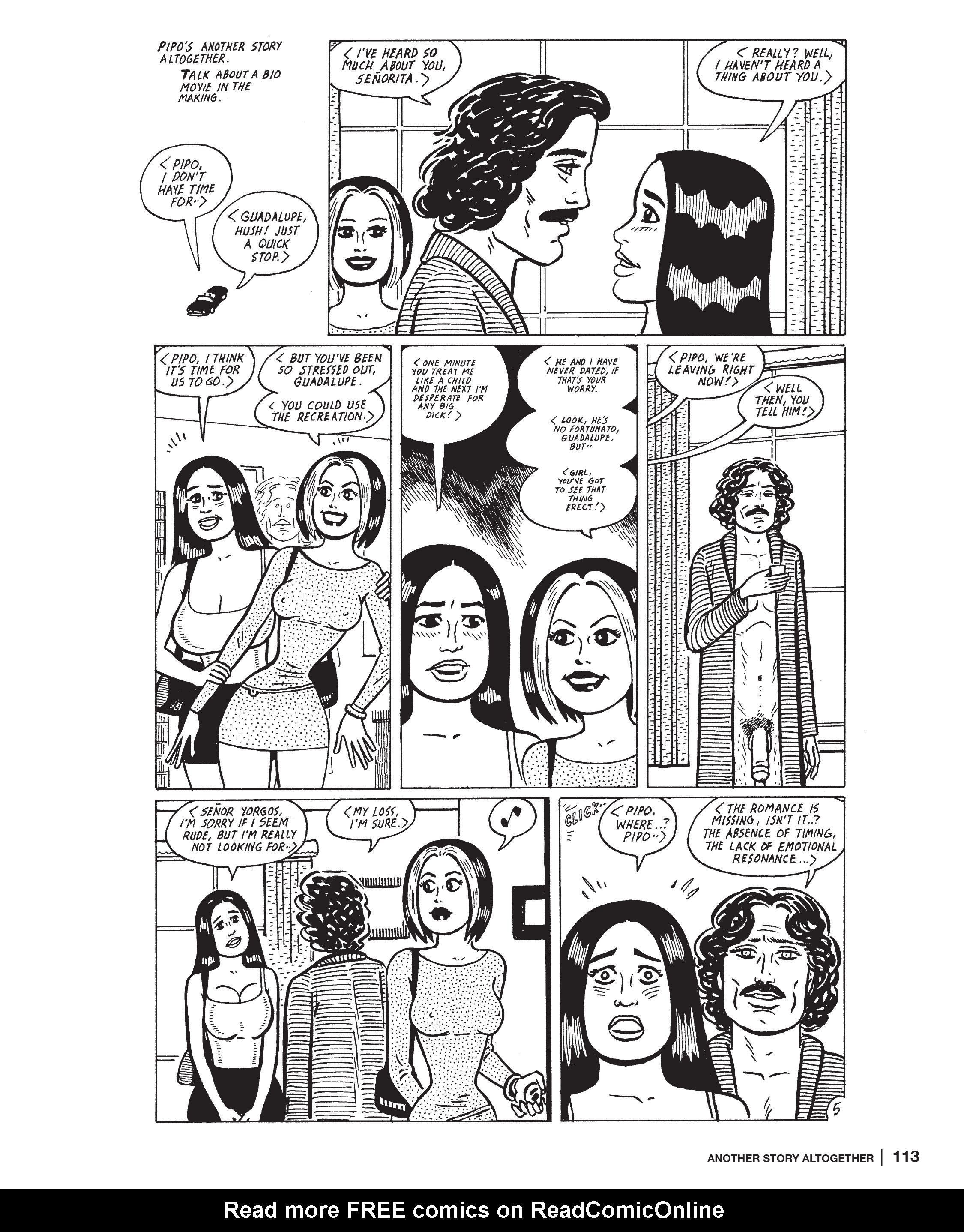 Read online Three Sisters: The Love and Rockets Library comic -  Issue # TPB (Part 2) - 13