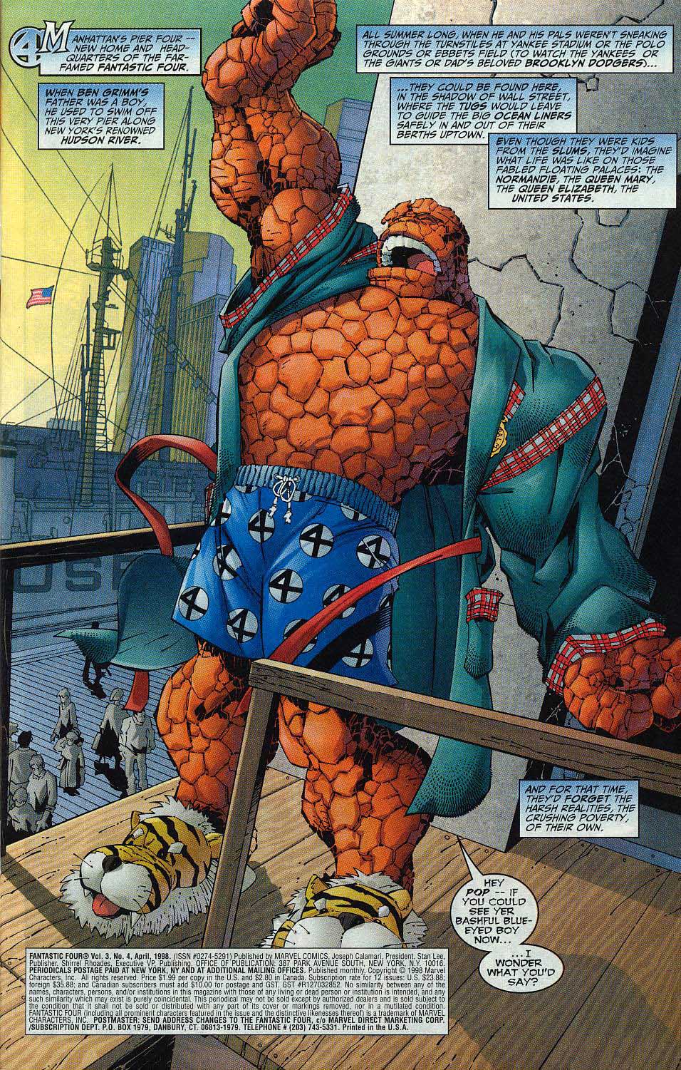 Read online Fantastic Four (1998) comic -  Issue #4 - 2