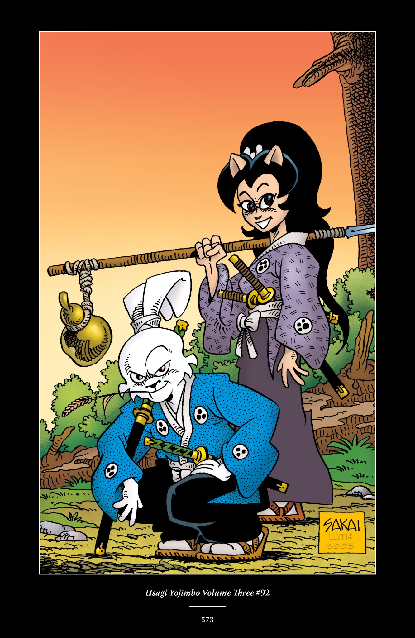 Read online The Usagi Yojimbo Saga comic -  Issue # TPB 5 - 565