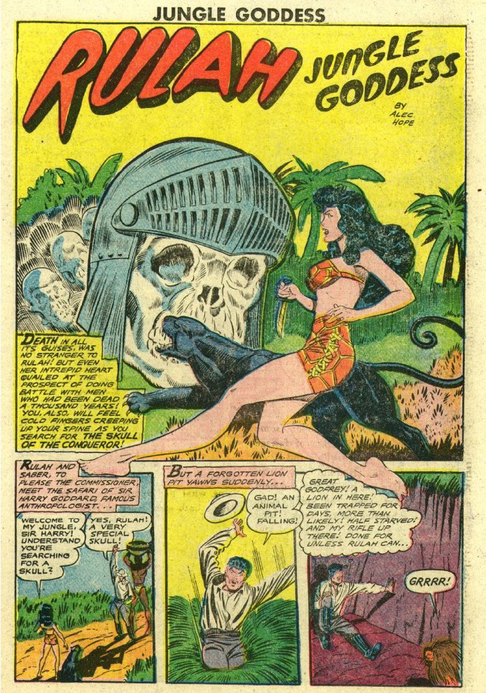 Read online Rulah - Jungle Goddess comic -  Issue #23 - 23