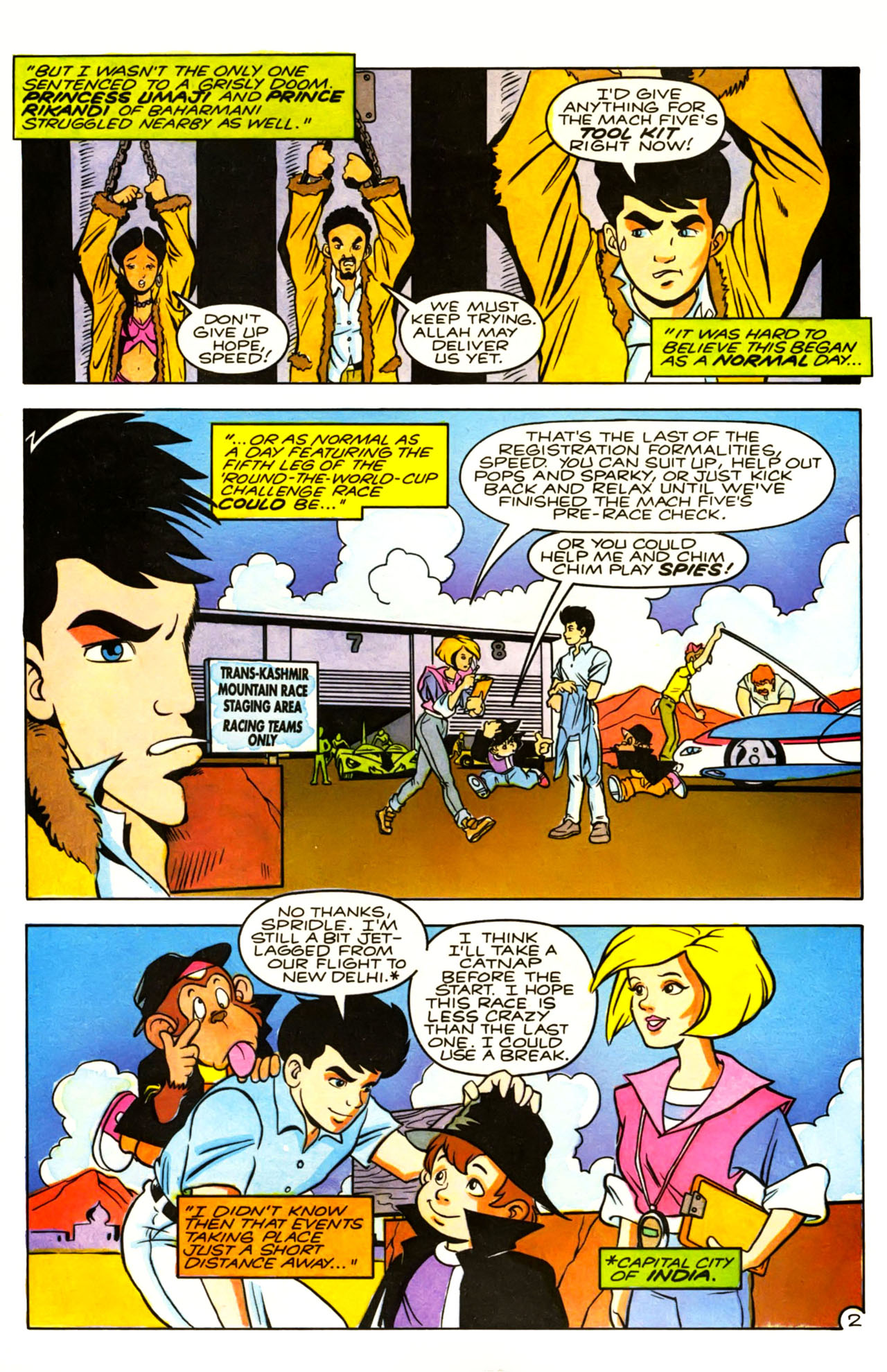 Read online The New Adventures of Speed Racer comic -  Issue #5 - 4