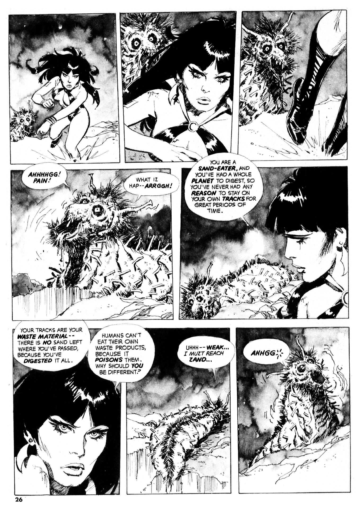 Read online Vampirella (1969) comic -  Issue #21 - 26