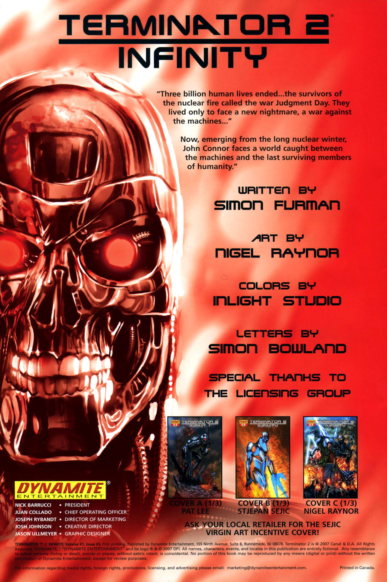 Read online Terminator 2: Infinity comic -  Issue #5 - 2