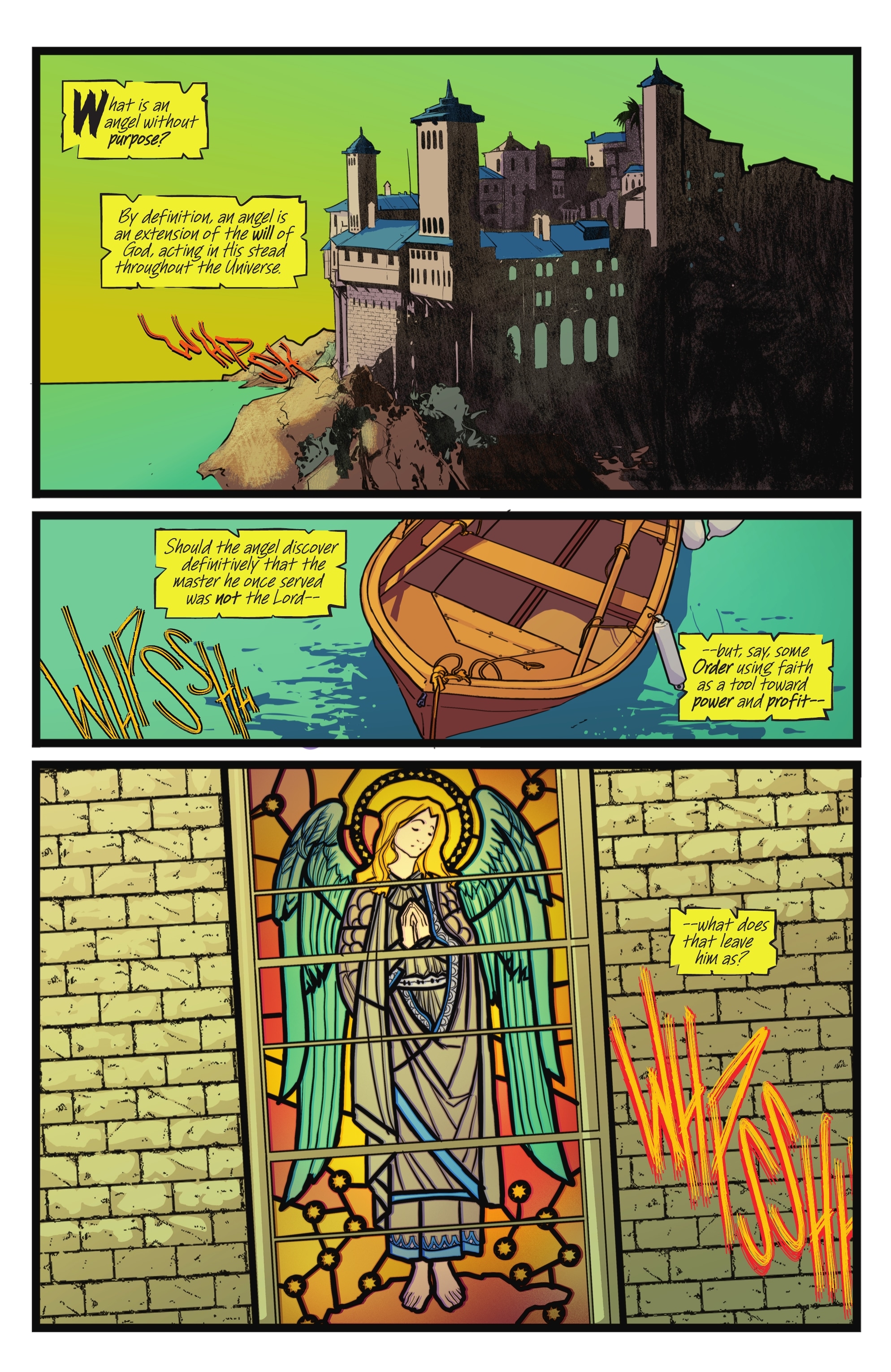 Read online Sword Of Azrael comic -  Issue #5 - 5