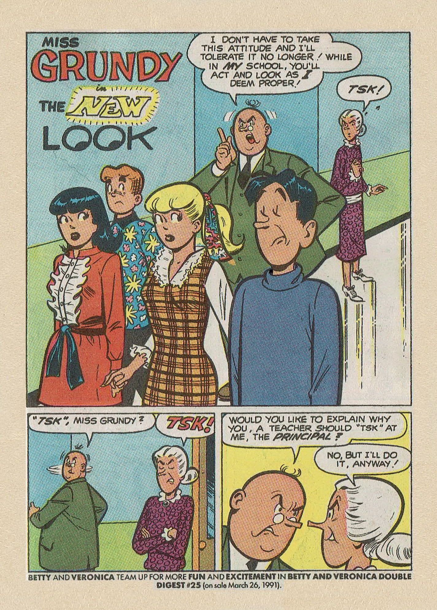 Read online Betty and Veronica Digest Magazine comic -  Issue #48 - 43
