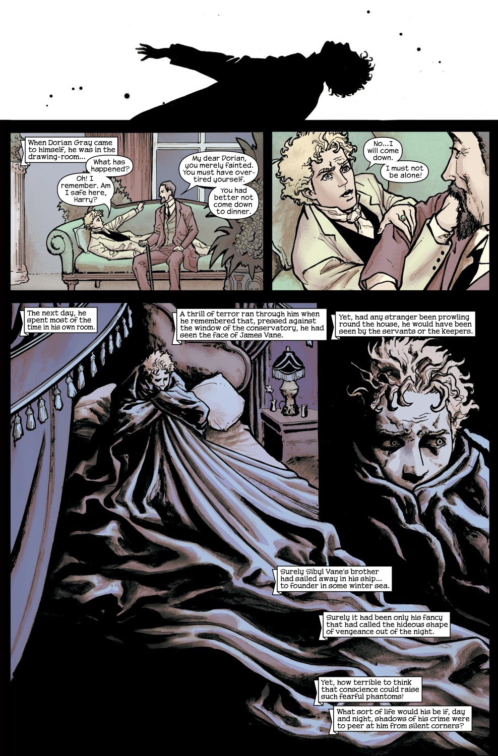 Read online Marvel Illustrated: The Picture of Dorian Gray comic -  Issue #6 - 5