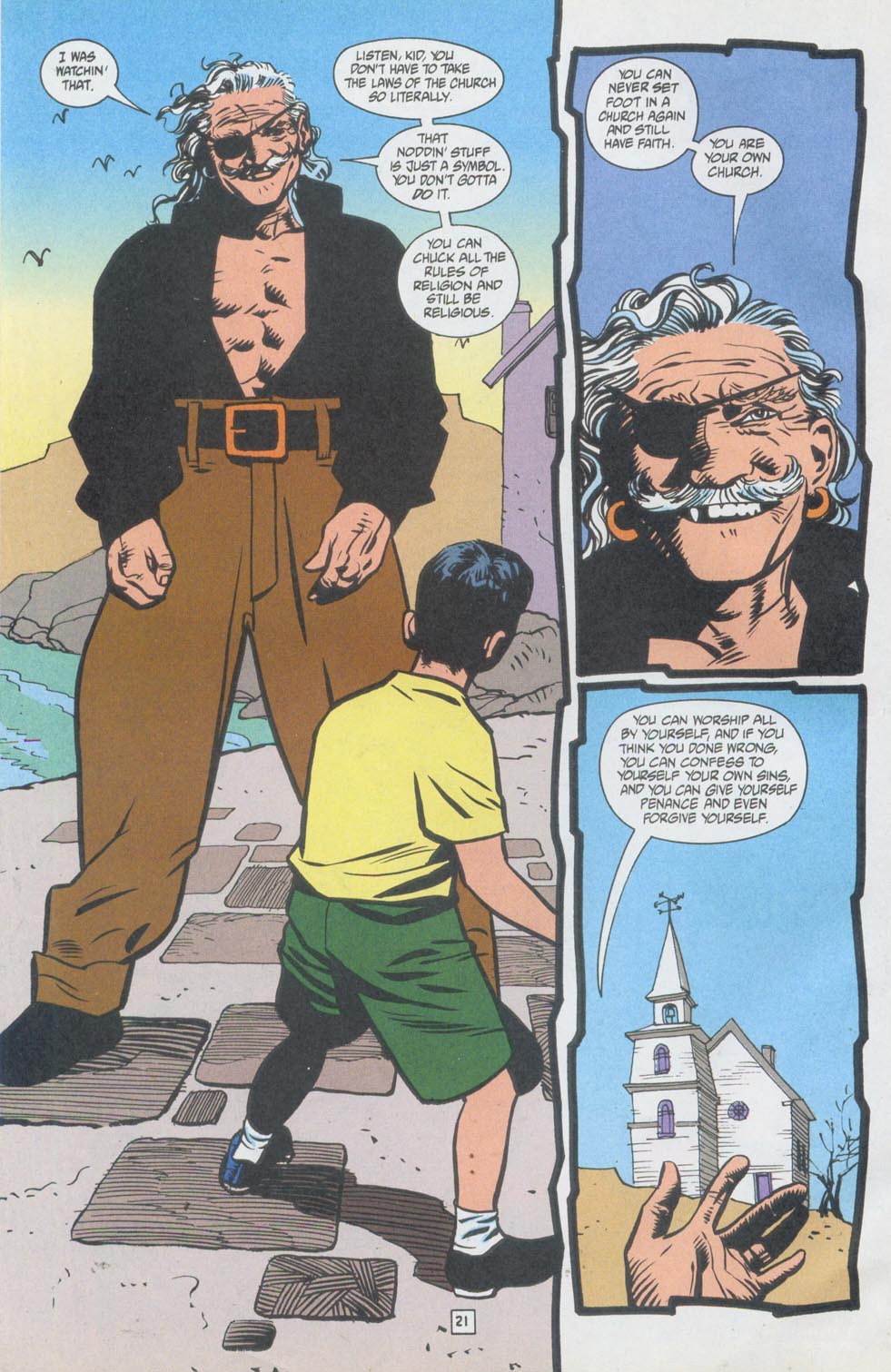 Read online Kid Eternity (1993) comic -  Issue #8 - 21