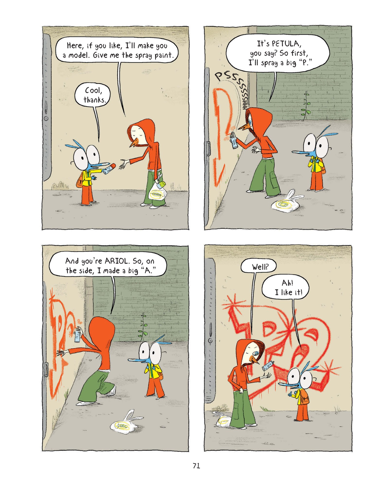 Read online Ariol comic -  Issue # TPB 4 - 72