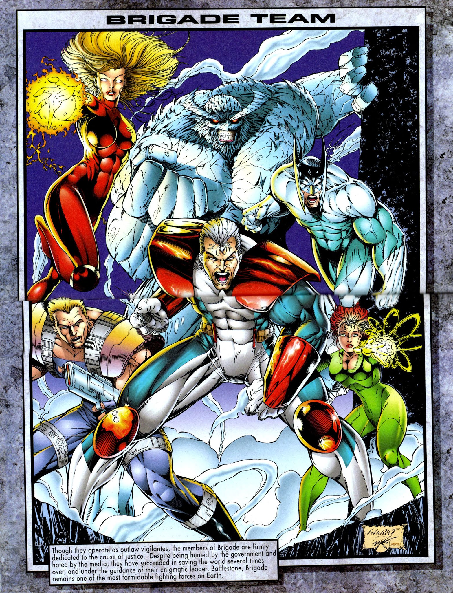 Read online Brigade Sourcebook comic -  Issue # Full - 8