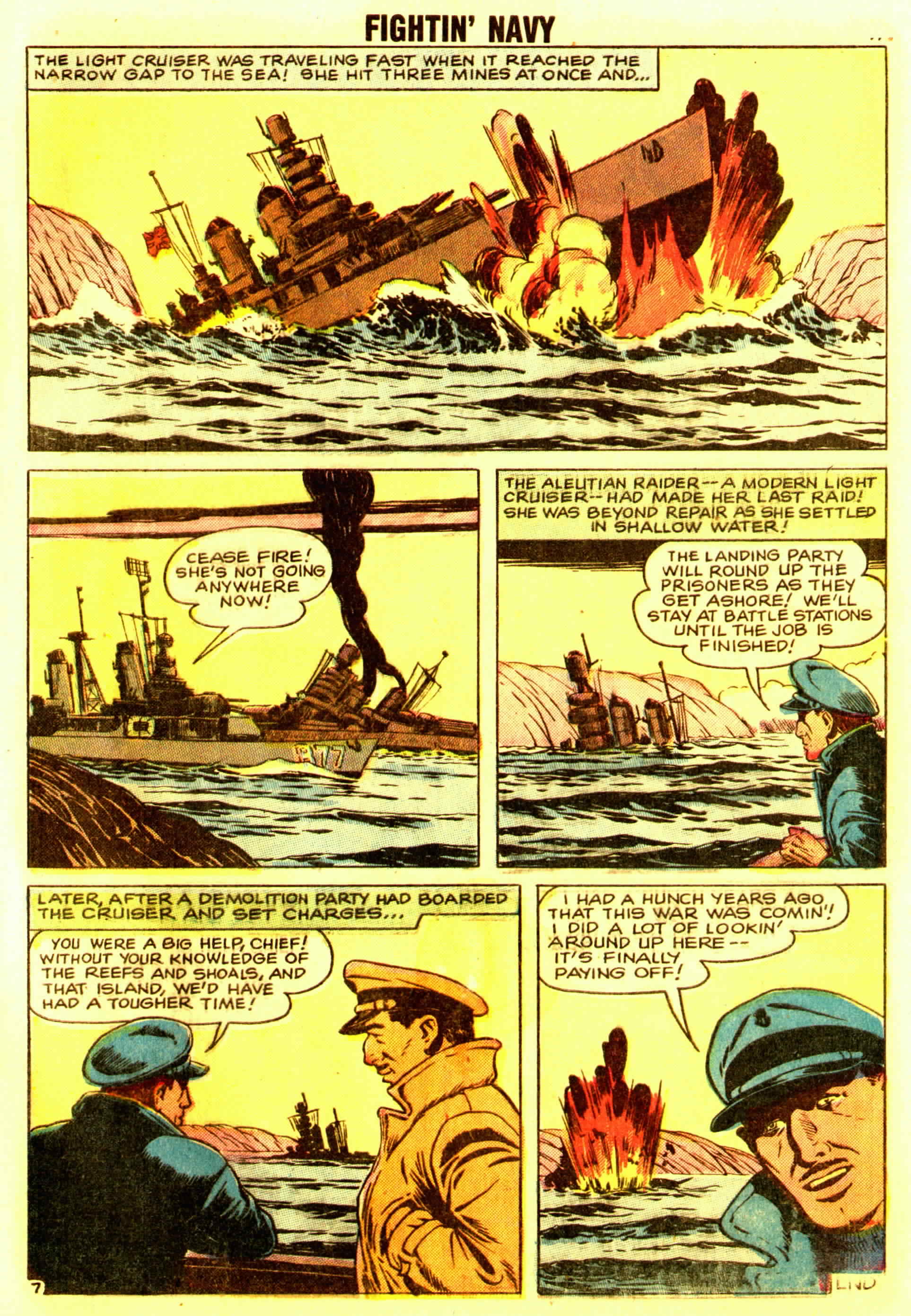Read online Fightin' Navy comic -  Issue #83 - 73