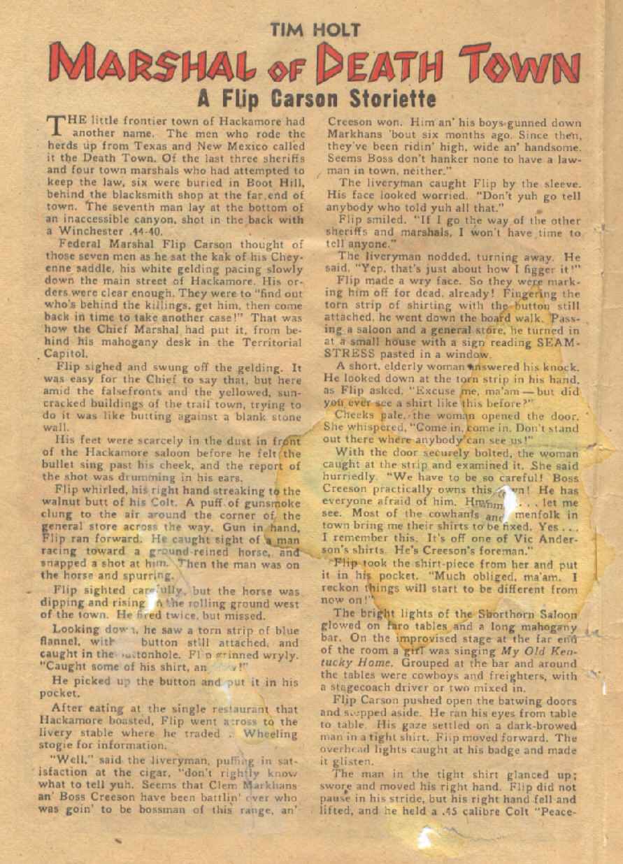 Read online Tim Holt comic -  Issue #6 - 24