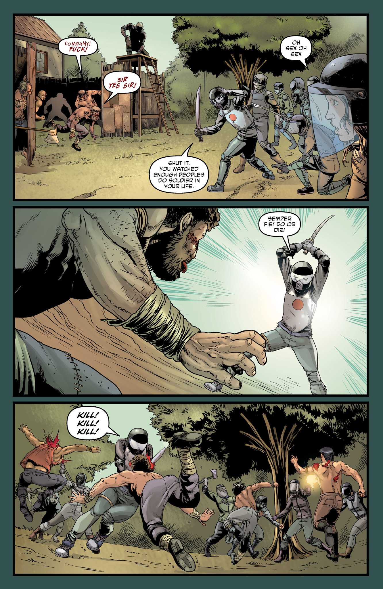 Read online Crossed Plus One Hundred: Mimic comic -  Issue #2 - 22