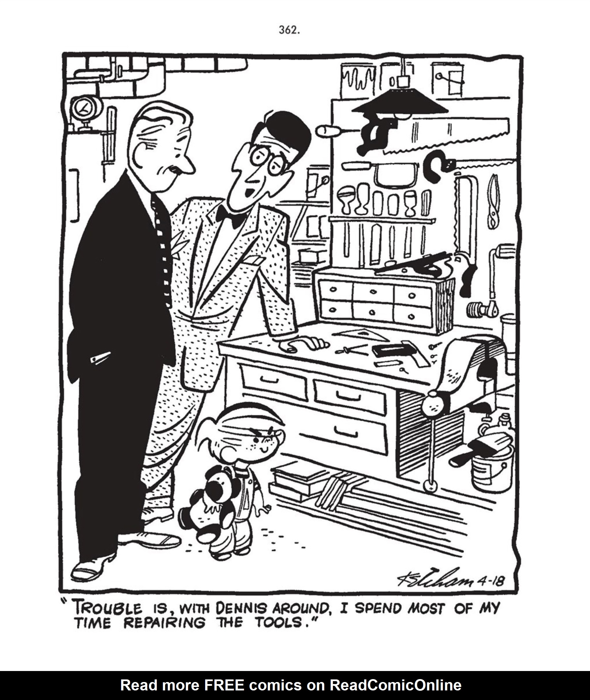 Read online Hank Ketcham's Complete Dennis the Menace comic -  Issue # TPB 1 (Part 4) - 88