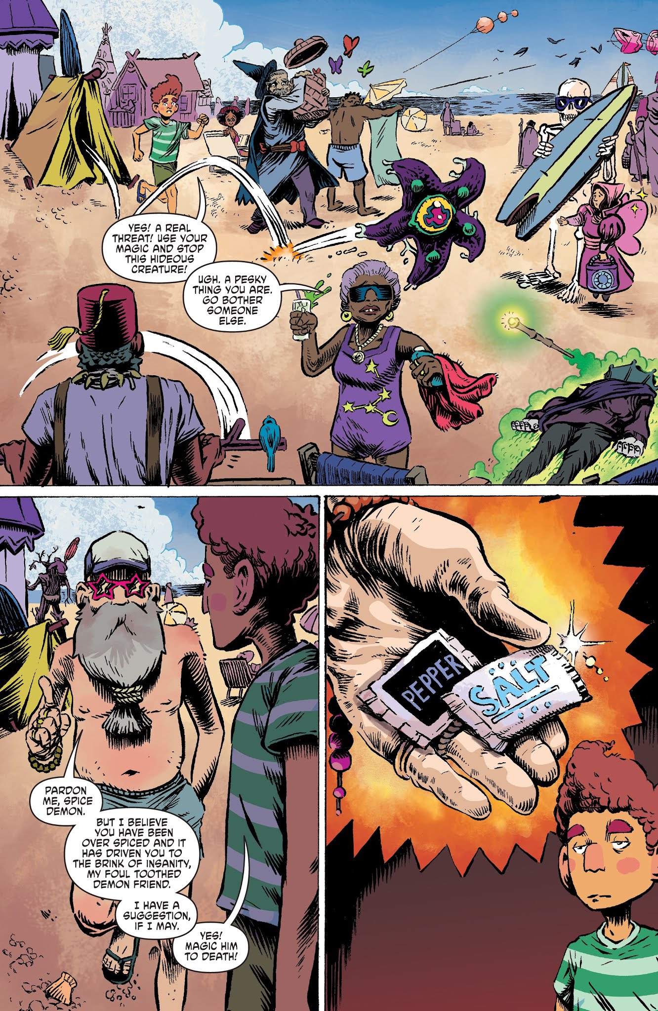 Read online Wizard Beach comic -  Issue #1 - 21