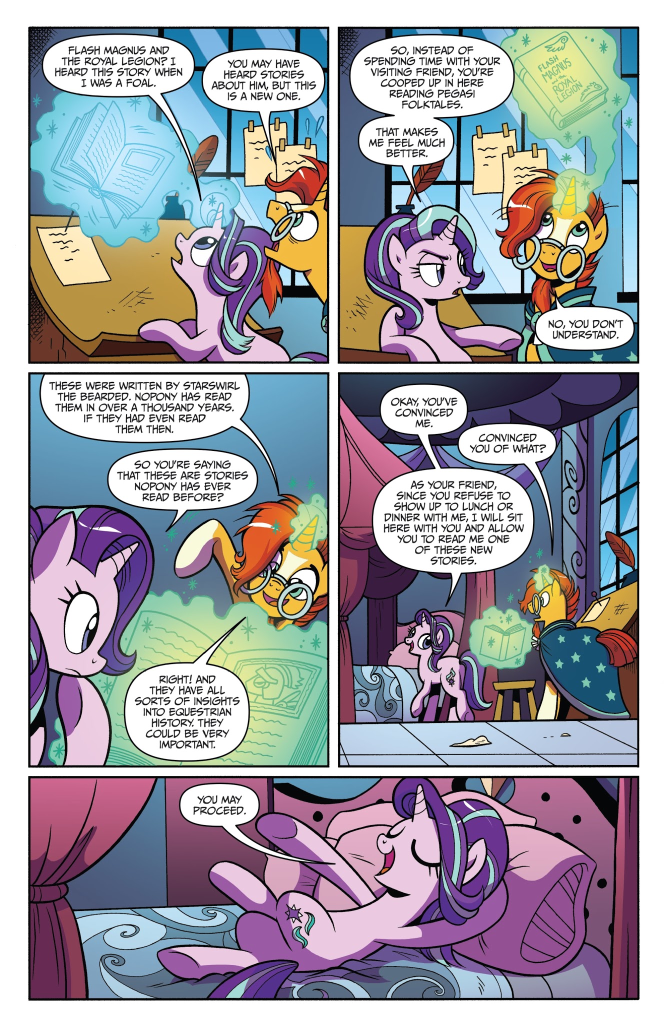 Read online My Little Pony: Legends of Magic comic -  Issue #4 - 4