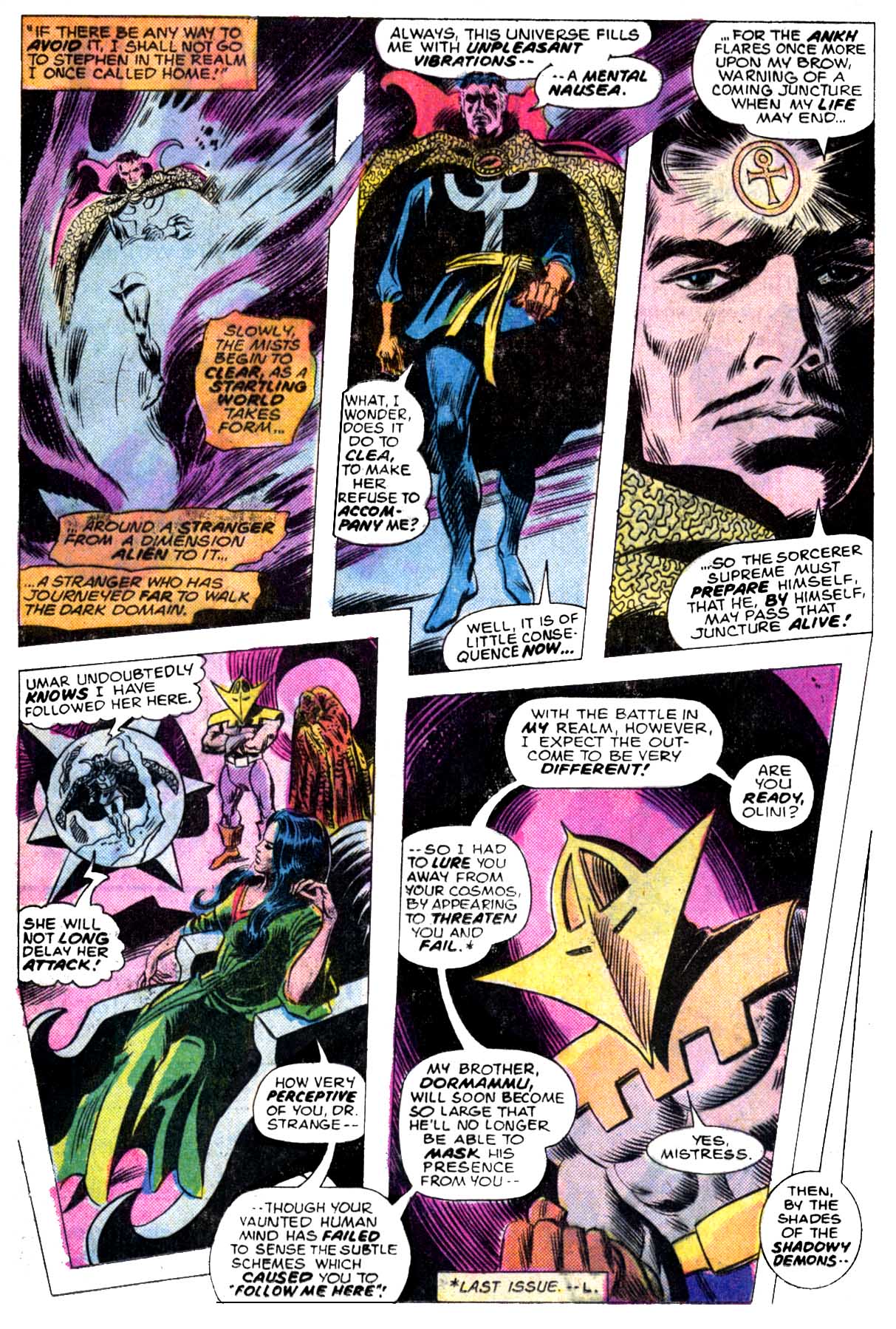 Read online Doctor Strange (1974) comic -  Issue #7 - 7