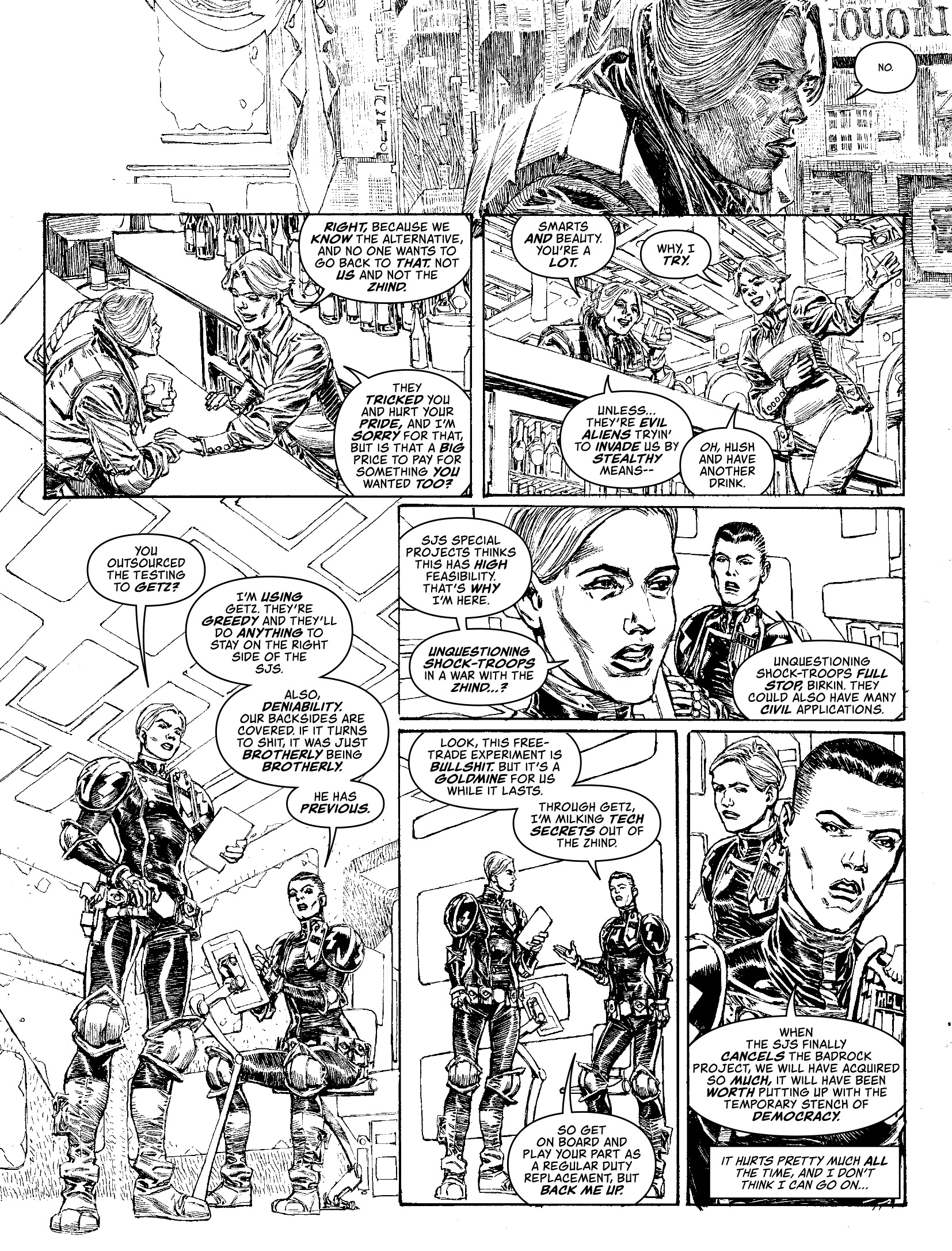Read online Judge Dredd Megazine (Vol. 5) comic -  Issue #423 - 61