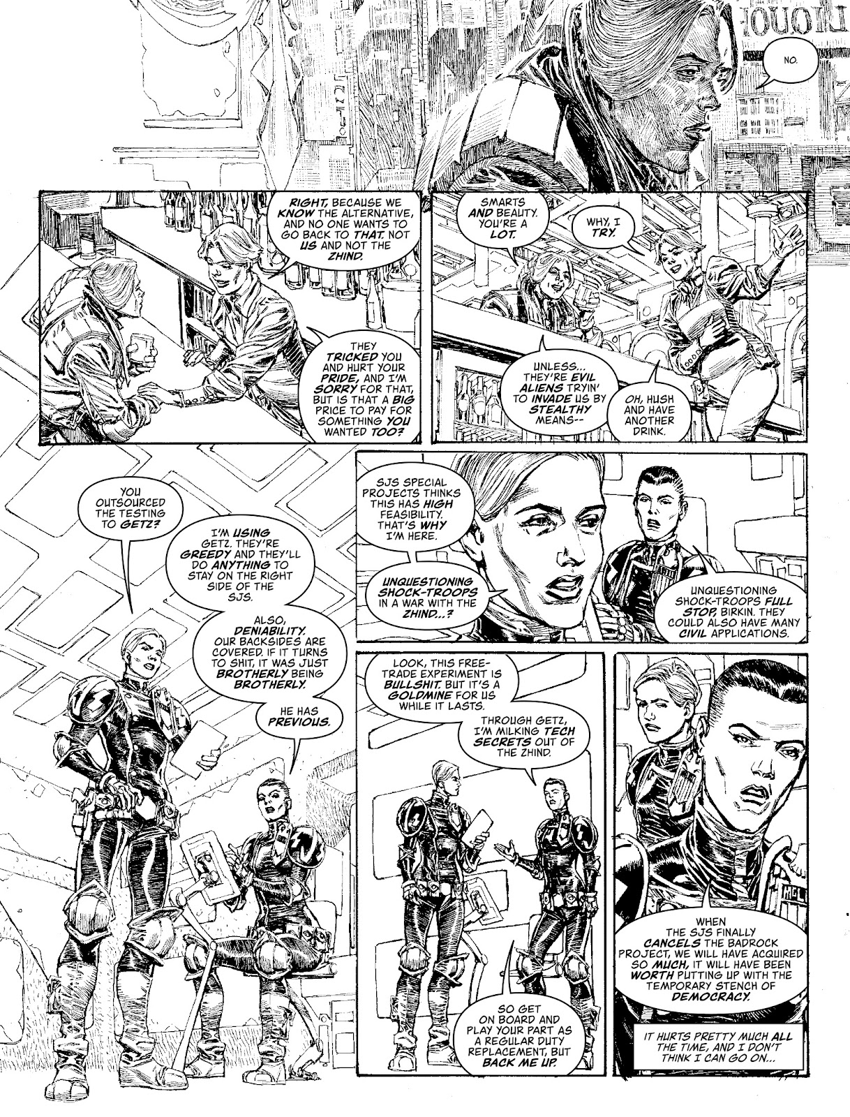 Judge Dredd Megazine (Vol. 5) issue 423 - Page 61