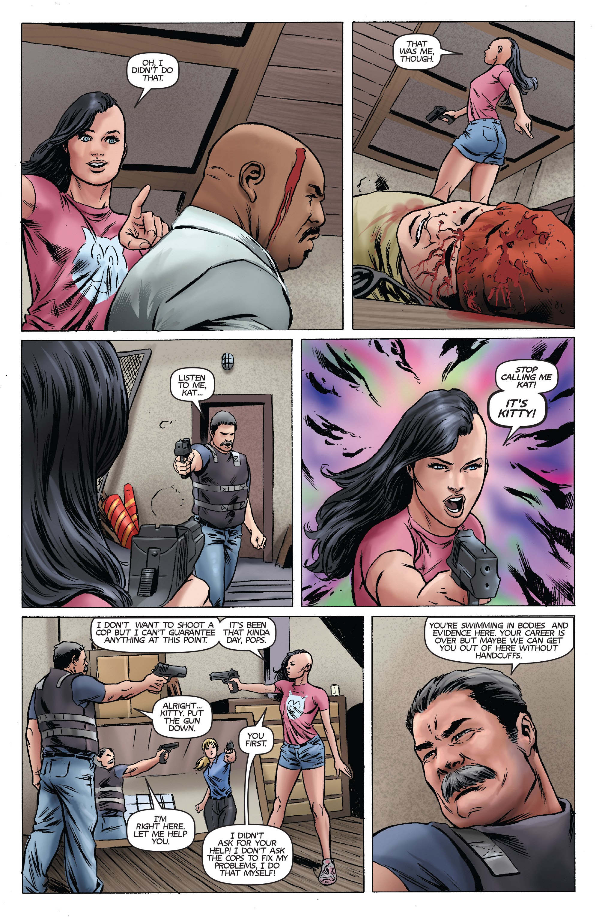 Read online Chaos!: Bad Kitty One Shot comic -  Issue # Full - 29