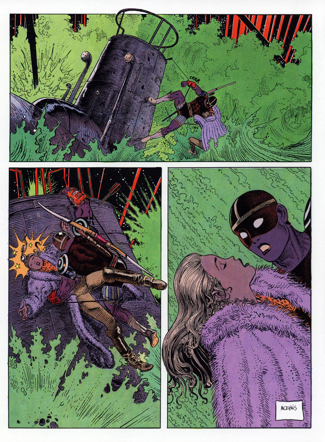 Read online Epic Graphic Novel: Moebius comic -  Issue # TPB 3 - 98