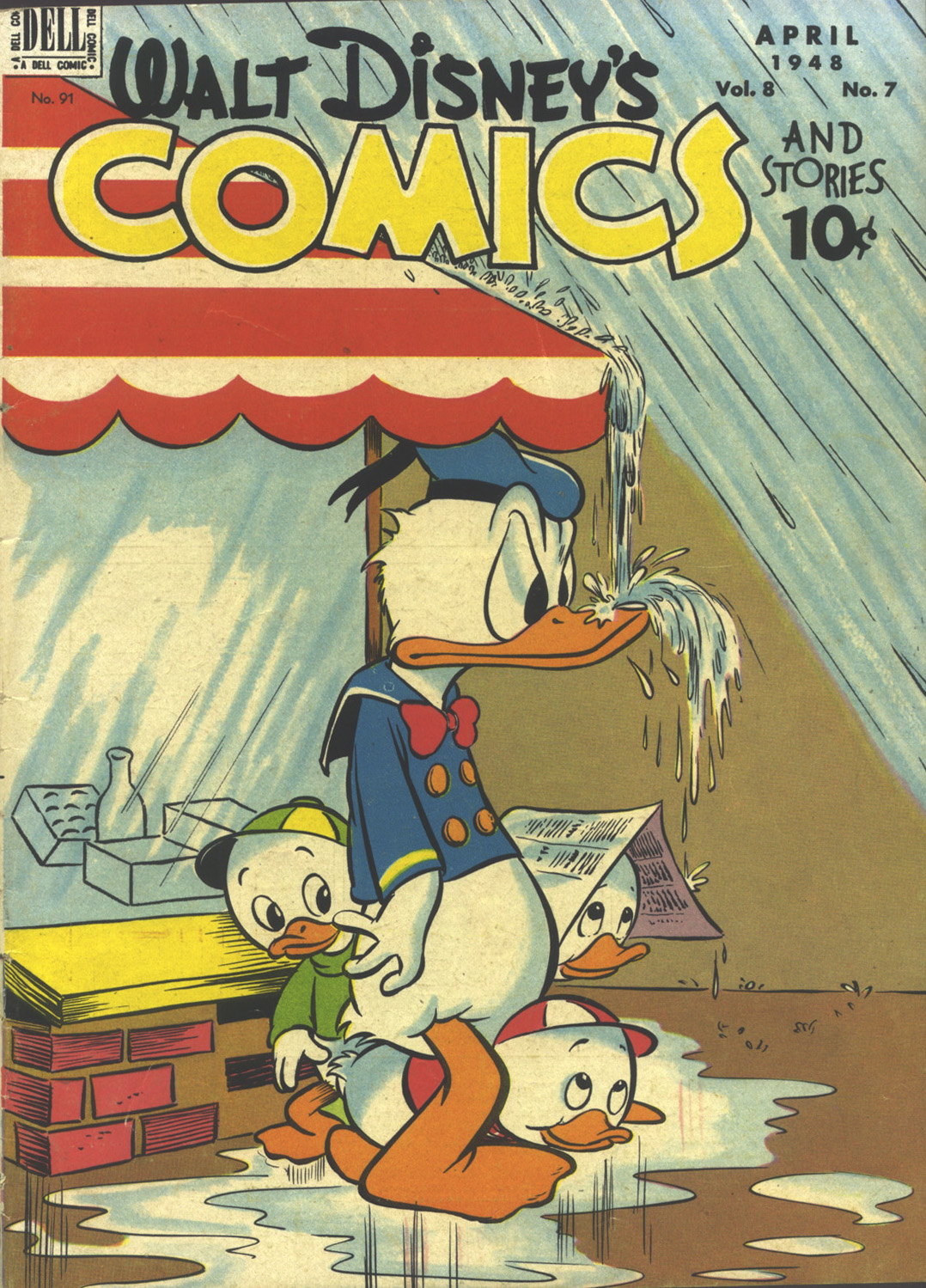Read online Walt Disney's Comics and Stories comic -  Issue #91 - 1