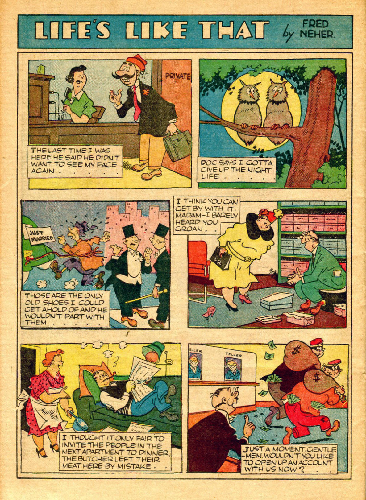 Read online Famous Funnies comic -  Issue #62 - 59