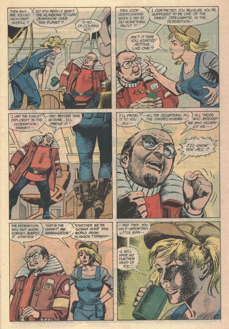 Read online Star Trek (1984) comic -  Issue #32 - 8