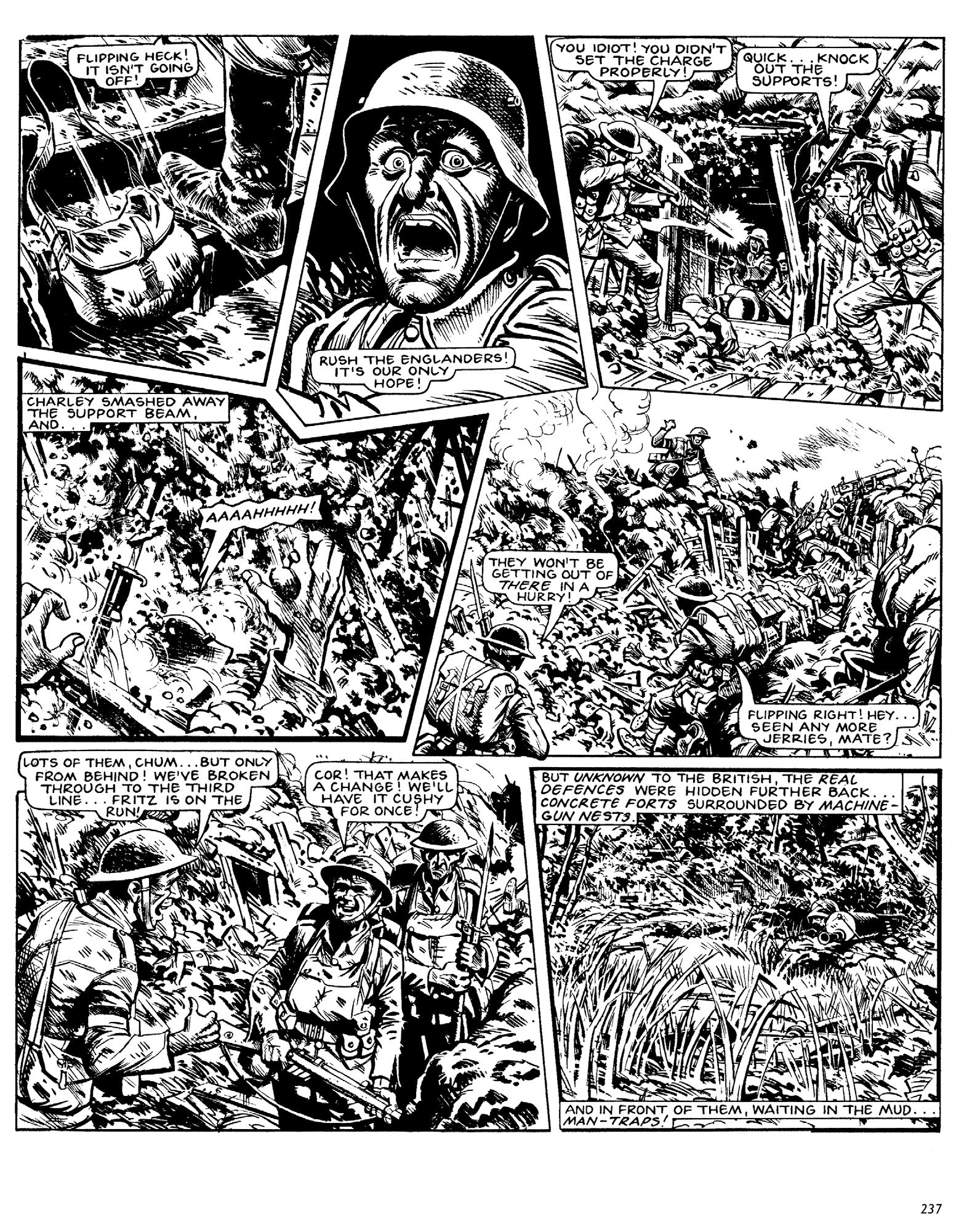Read online Charley's War: The Definitive Collection comic -  Issue # TPB 2 - 237