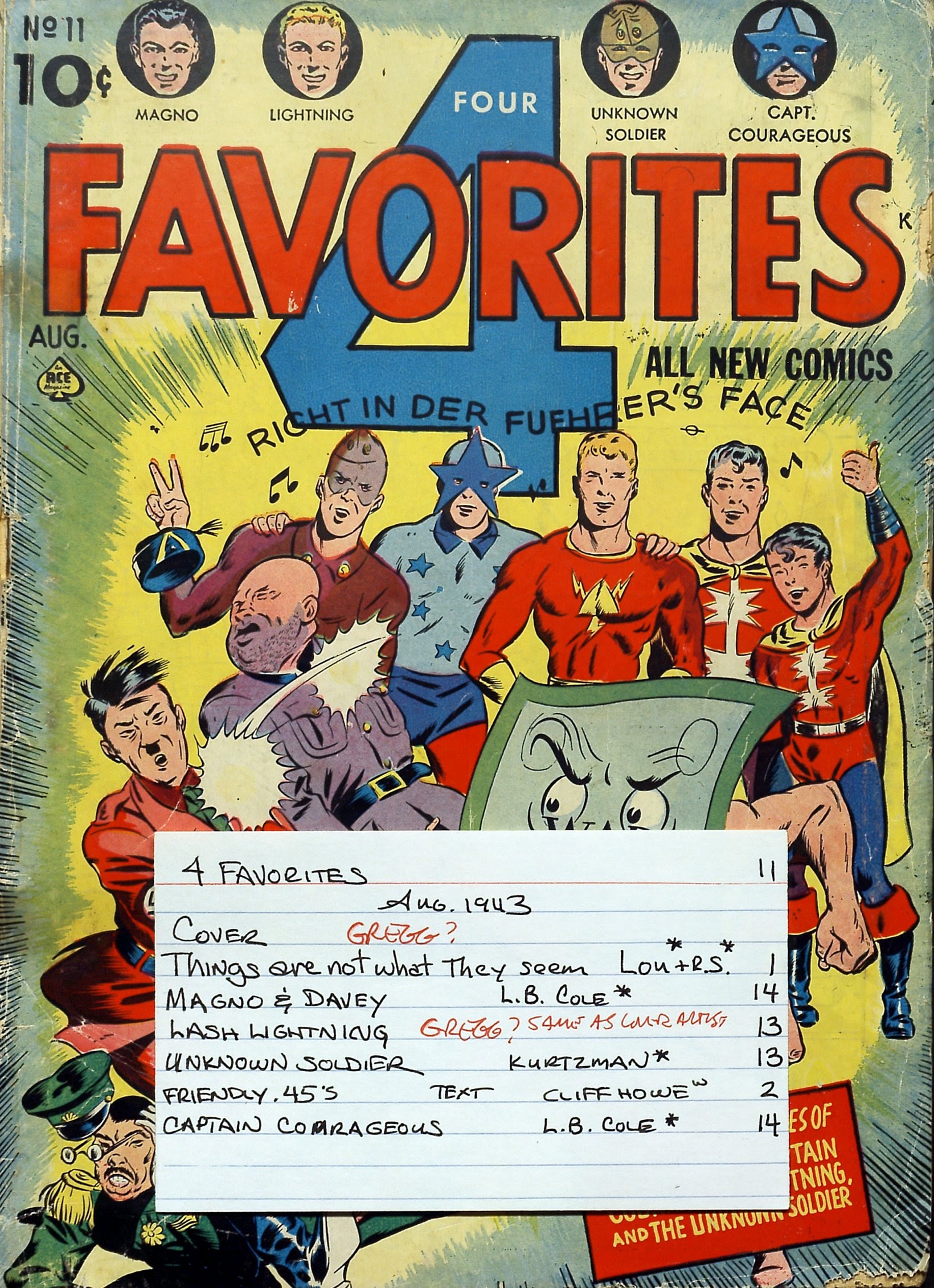 Read online Four Favorites comic -  Issue #11 - 61