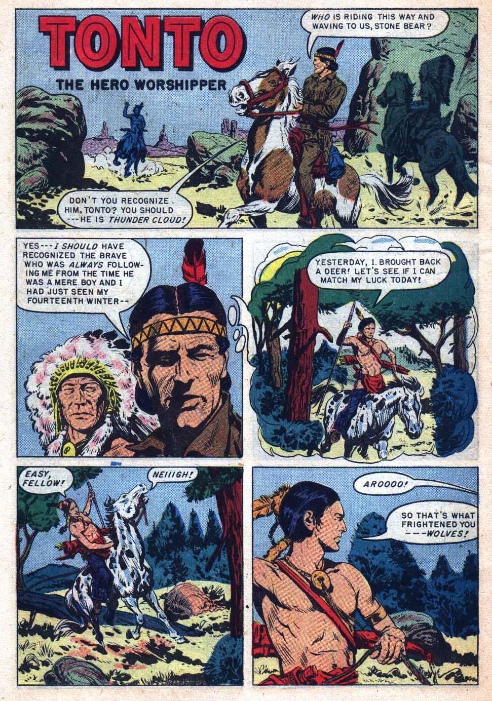 Read online Lone Ranger's Companion Tonto comic -  Issue #24 - 10