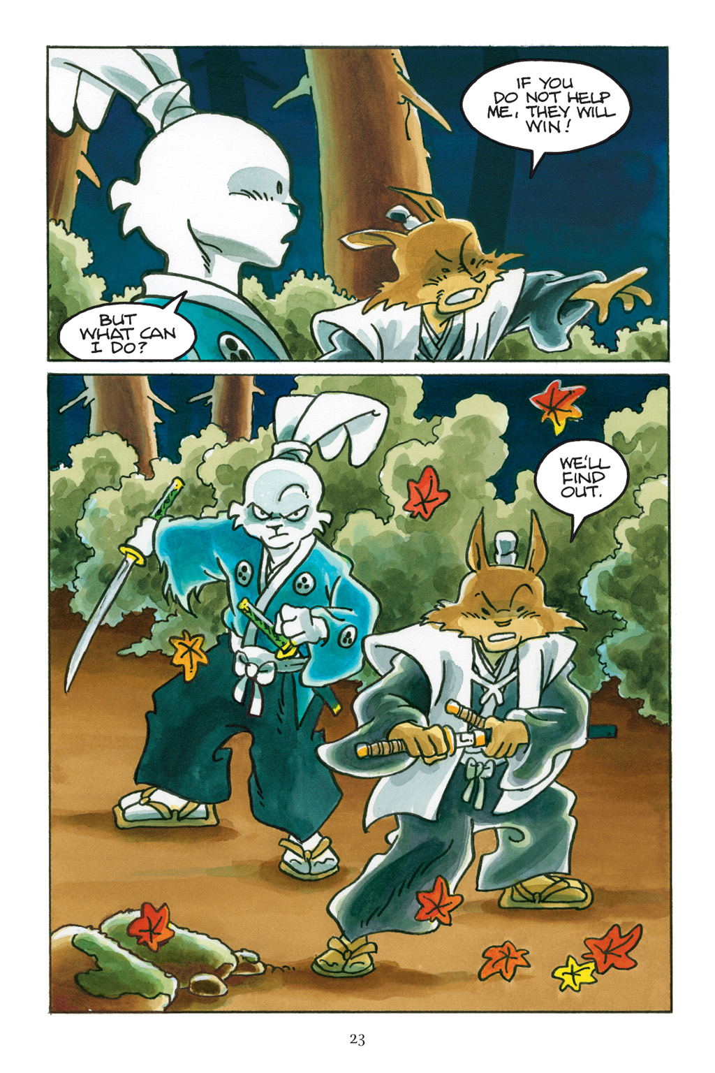 Read online Usagi Yojimbo: Yokai comic -  Issue # Full - 24