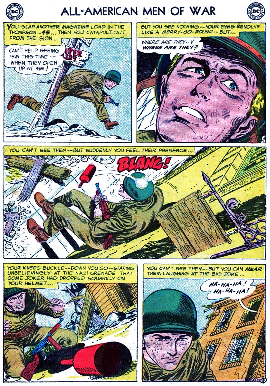 Read online All-American Men of War comic -  Issue #34 - 7