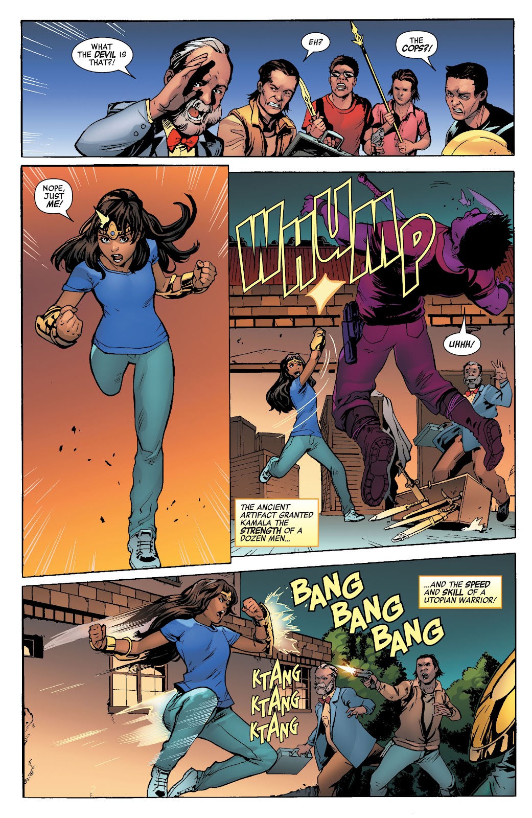 Heroes Reborn: One-Shots issue Young Squadron - Page 8