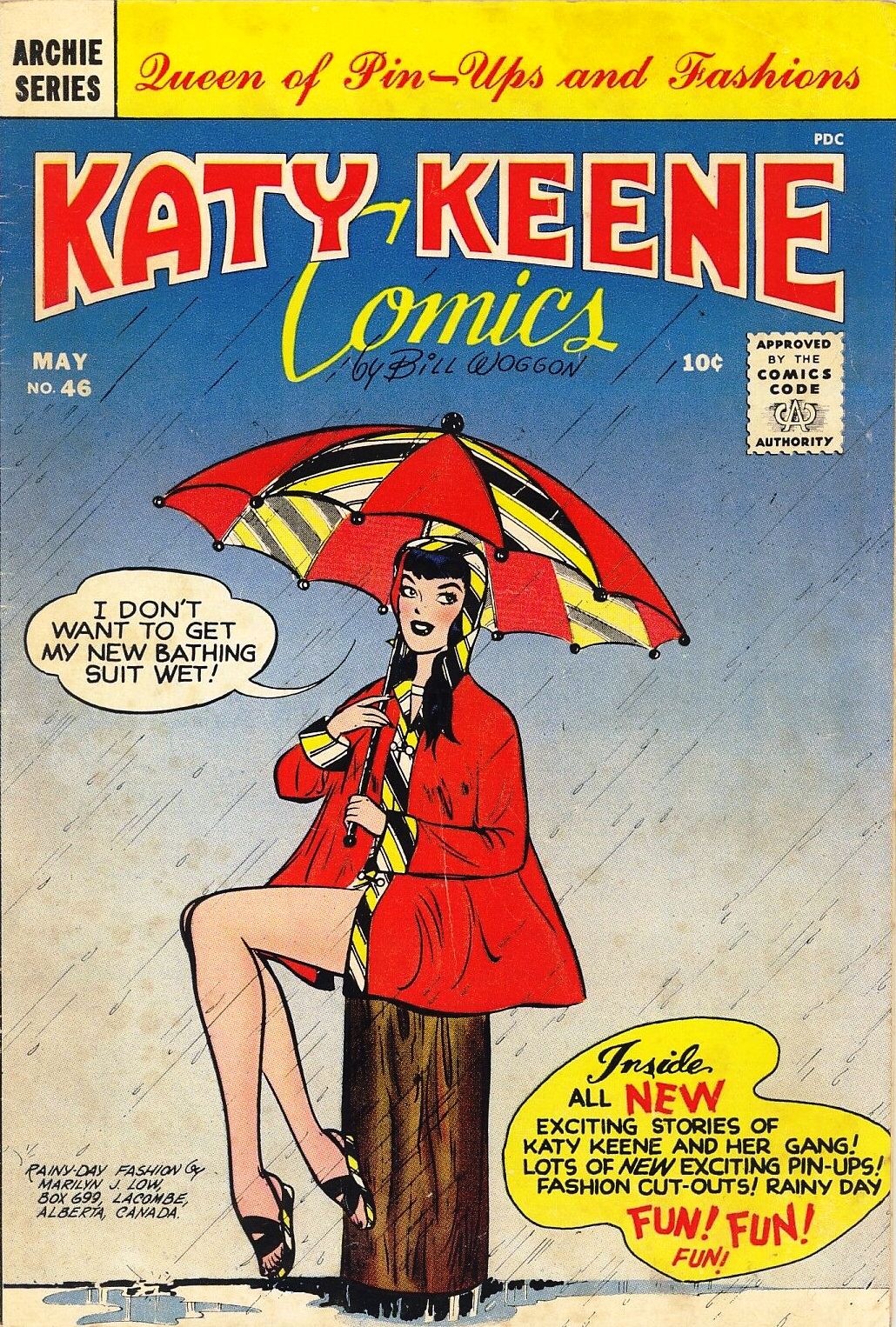 Read online Katy Keene (1949) comic -  Issue #46 - 1