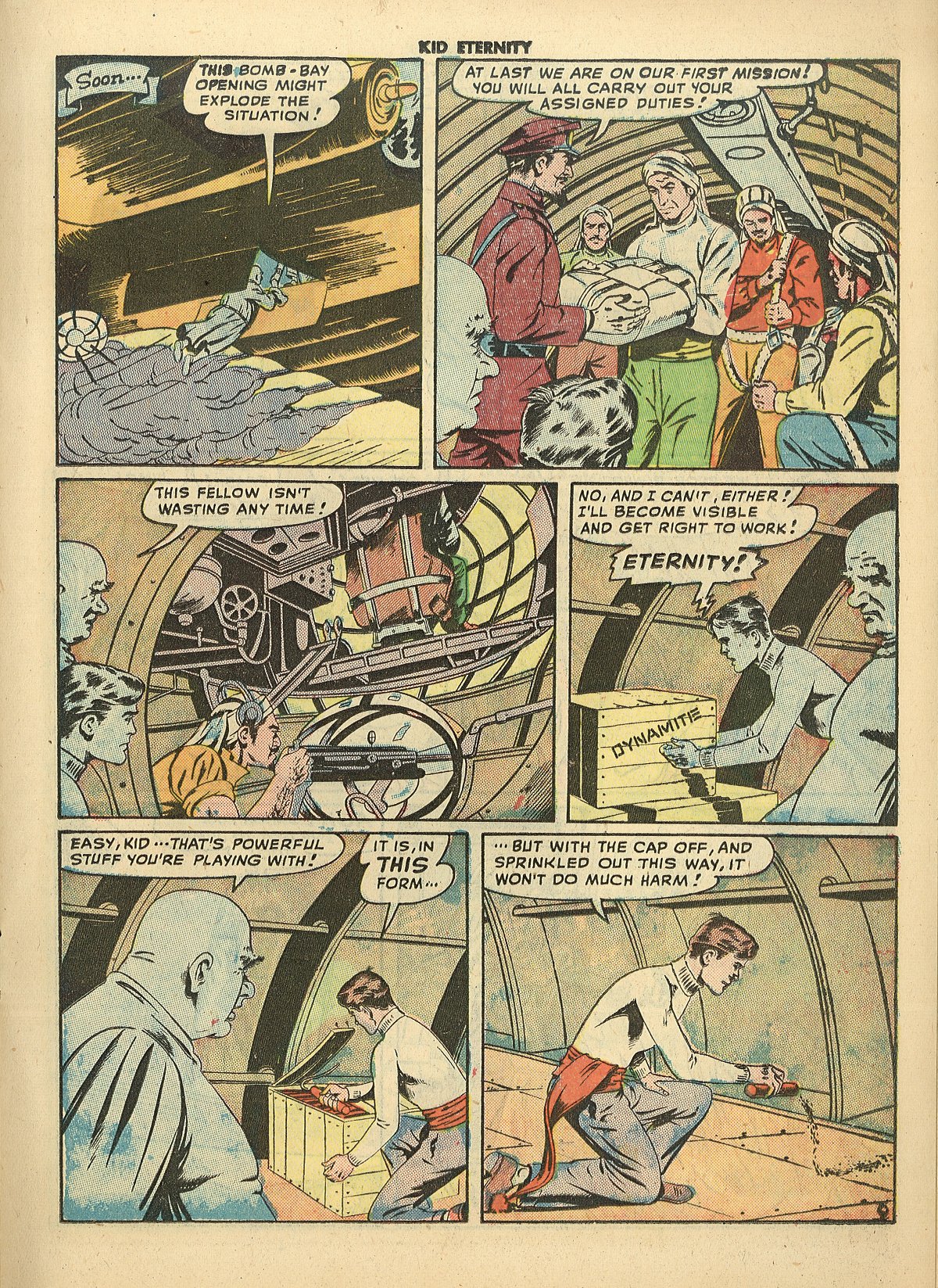 Read online Kid Eternity (1946) comic -  Issue #12 - 23