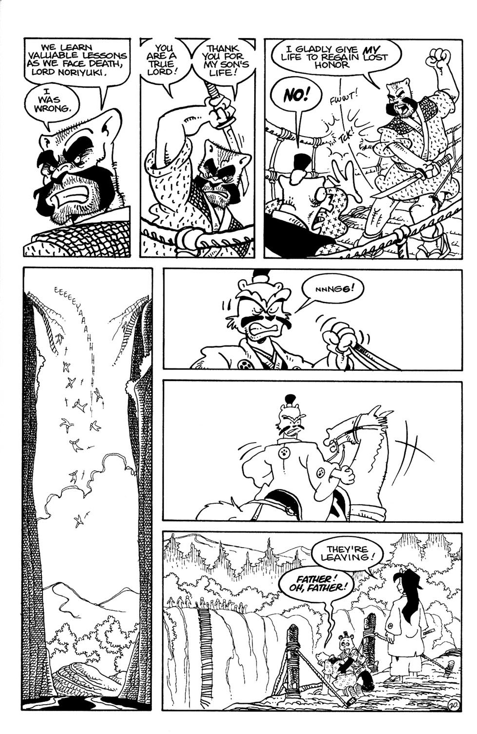 Read online Usagi Yojimbo (1996) comic -  Issue #20 - 22