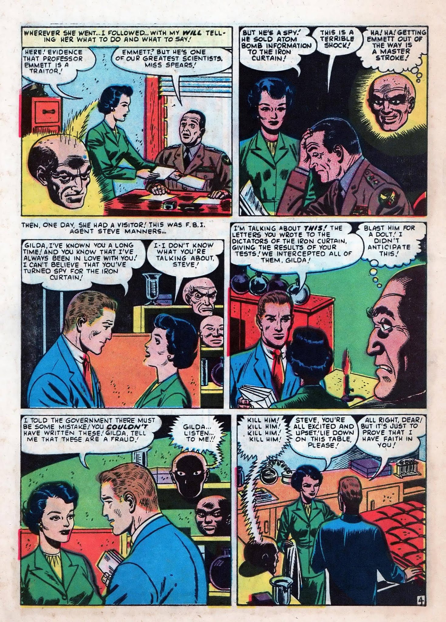 Read online Adventures into Terror comic -  Issue #6 - 6