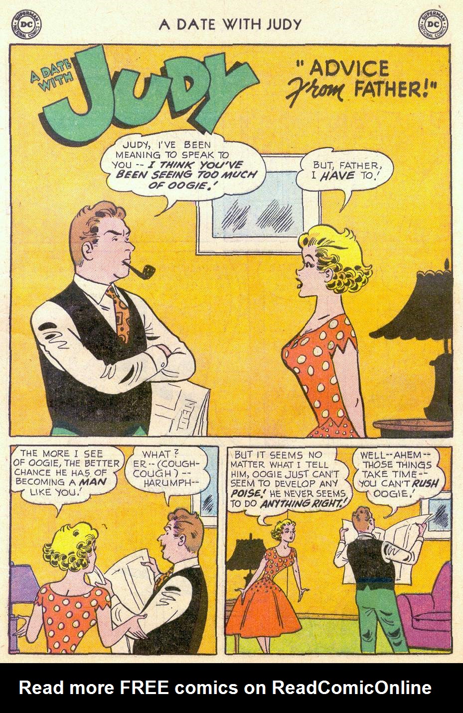Read online A Date with Judy comic -  Issue #55 - 26