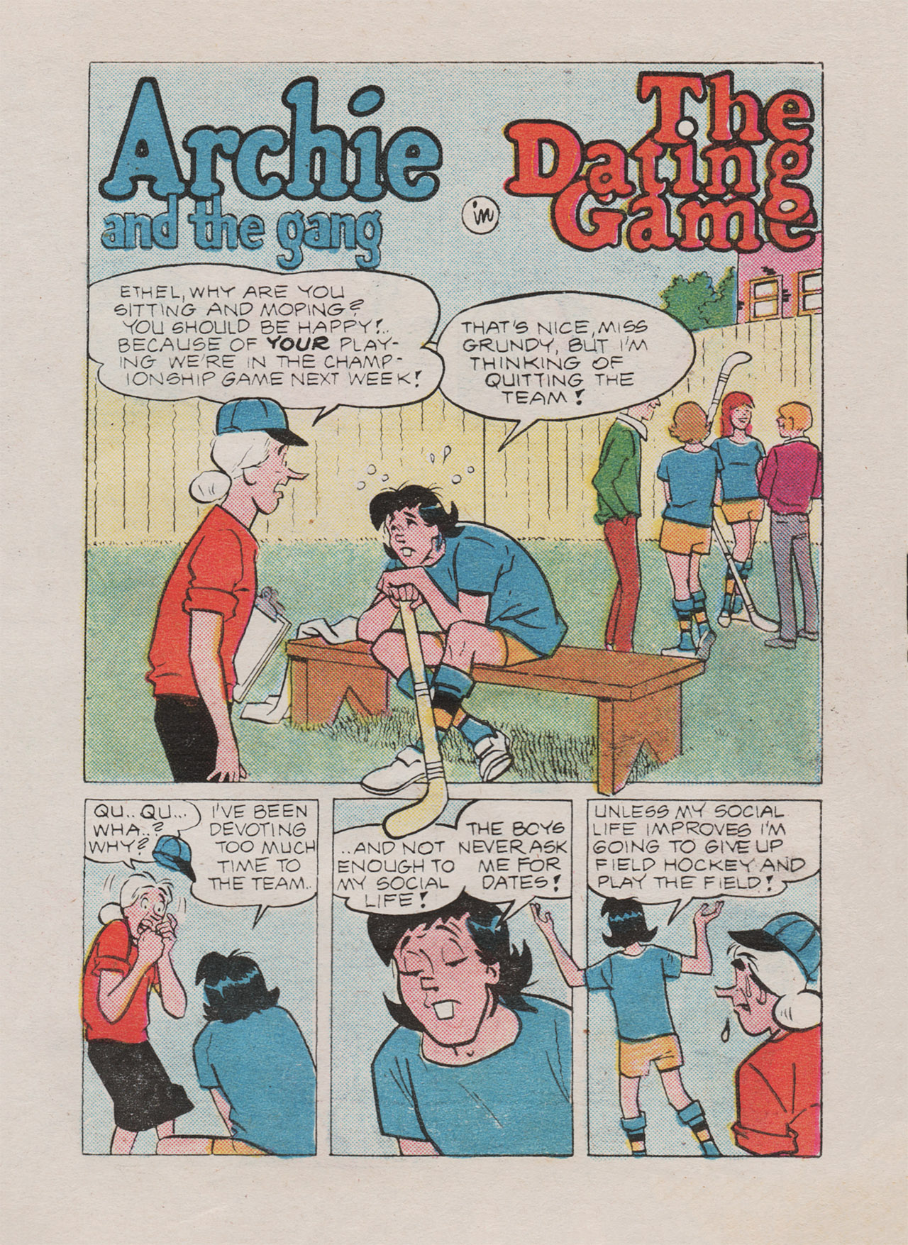 Read online Archie's Story & Game Digest Magazine comic -  Issue #9 - 84